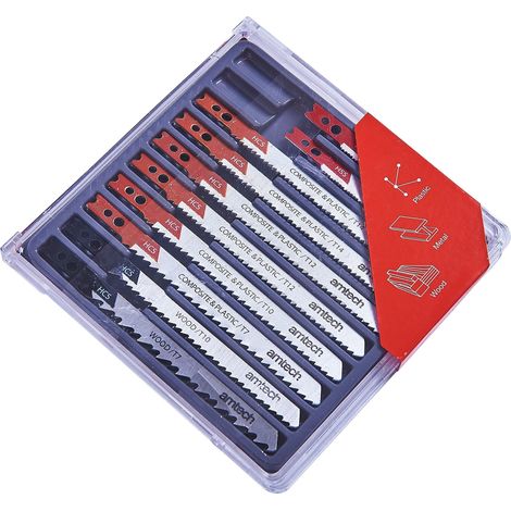 Amtech M1870 Miscele Lame a Seghetto, Raccordo a Pinza, Multicolore (1/3)
