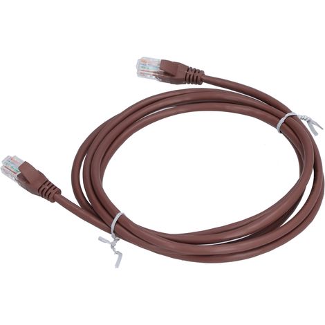 Câble réseau RJ45 CAT5 UTP 100M Gigabit Ethernet, cordon de brassage LAN non blindé pour Internet (1/5)