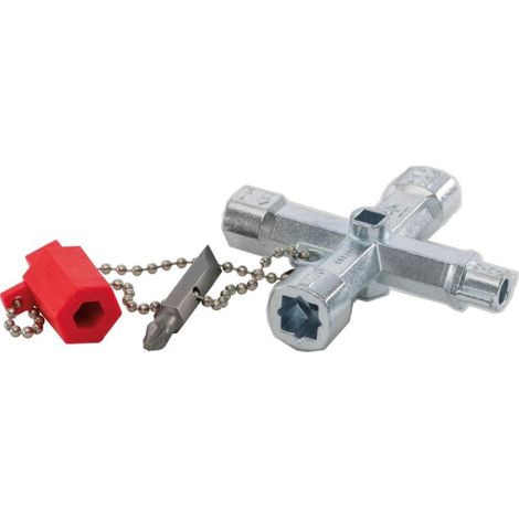 Llave  de  armario  eléctrico  Doublehead  Key  10  funciones  -  400177 (1/5)