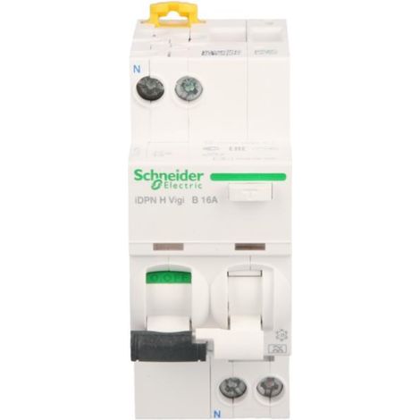 Interruptor diferencial 2P 16A B 0.03A tipo A iDPN H vigi A9D07616