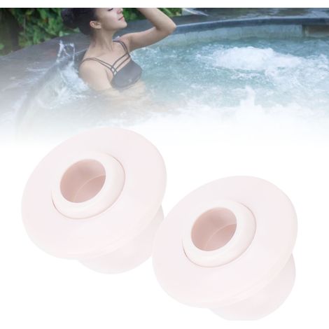 2 Pièces 20mm Injecteur de Jet pour Piscine Spa Buse Rotative 360° Compatible avec Tuyau 40mm (1/5)