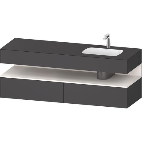 Duravit Collection One lavabo empotrado con base de lavabo
