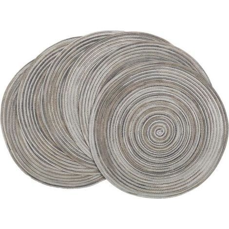 Table Set - 6-Piece - Non-Slip - Heat-Resistant - 38 cm