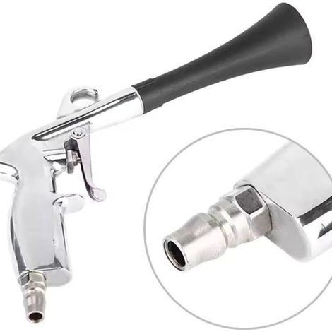 Nettoyeur à sec à haute pression Pistolet de nettoyage pneumatique pour intérieur de voiture Coussin Climatisation Ventilation Dépoussiérage(HT-555) (1/5)