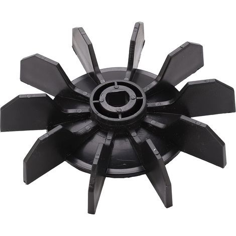 Roue de ventilateur moteur électrique, petit compresseur d'air pale de ventilateur accessoires pour Direct on Line Moteur compresseur d'air comprimé 14 mm Arbre 135 mm Diamètre extérieur (1/5)