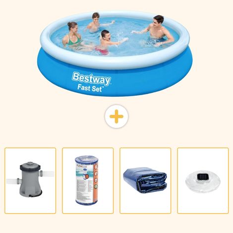 Bestway Bestway Fast Set Ronde - 366x76 cm - 5-pièces S275 (1/5)