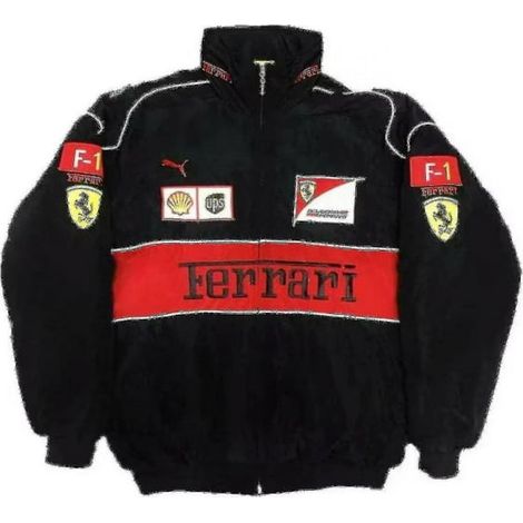 Veste Rétro Vintage NASCAR Bomber Racing - Blouson Unisexe Y2K Style Rétro Course Automobile, Coupe Moto, Vêtement Rétro Universel