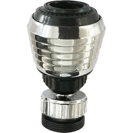 Aérateur de robinet rotatif 3x, anti-économie d'eau, rondelle de bec chromée, lot de 3 (1/5)