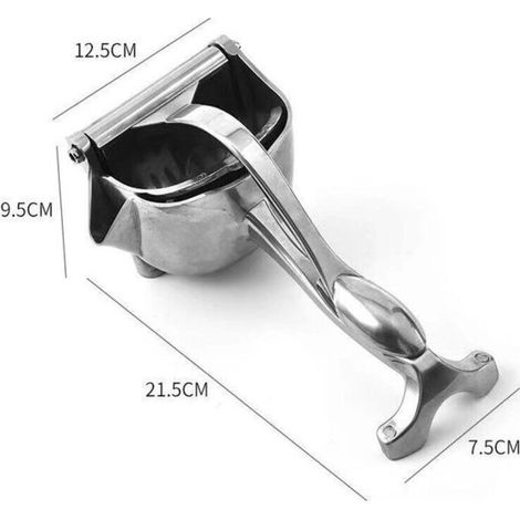 Presse Agrumes Manuel en Aluminium, Presse Agrume avec Poignée Ergonomique, Utilisé pour Presser Le Jus de Citron, Le Jus d\'Orange (1/4)