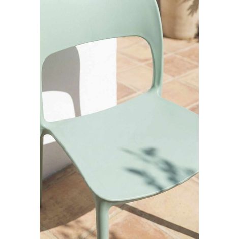 Sillas Jardín - Silla Inis - Celadón