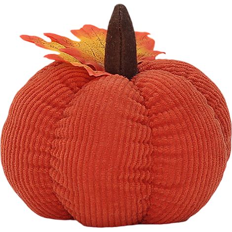 Citrouilles tricotées pour la décoration d'automne, petites citrouilles artificielles pour Thanksgiving (1/4)