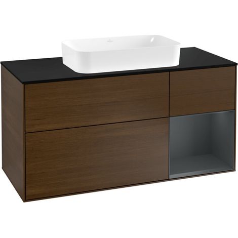 Villeroy & Boch F302HGGN Meuble sous lavabo Finion F30