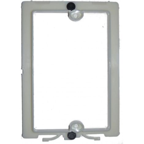 Nicoll – Support de plaque pour bâti INEO – Dimensions 19.8 x 13.8 cm – Pour WC – Pièce détachée spécifique (1/3)