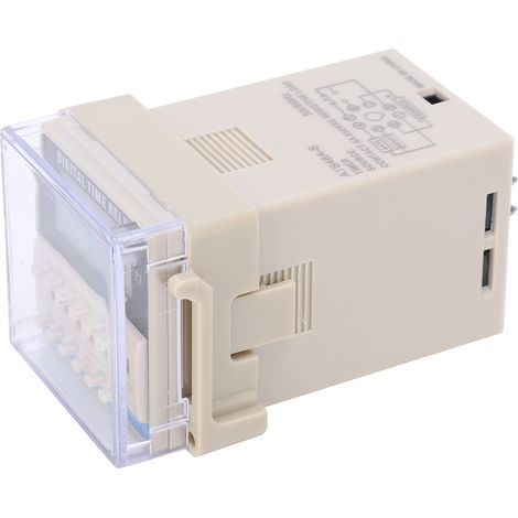 Composant électronique de commande de temporisation à relais temporisé avec affichage numérique LED ATS48A-SDC24V