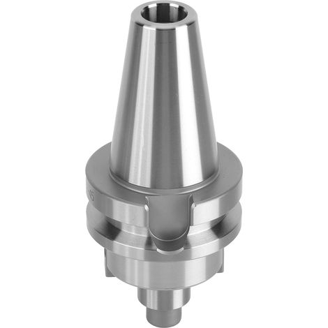 Mandrin porte-outil CNC BT40-FMB22-45, acier haute carbone, pince de serrage pour fraiseuse, longueur 45mm, compatibilité outillage professionnel. (1/5)