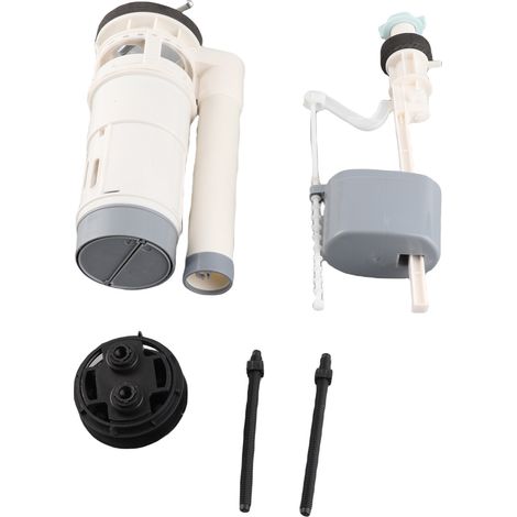 FTVOGUE 20 cm Ersatz-Spülventile für Toiletten, Nachfüllventil mit Druckknopf, universelles Reparaturset für wassersparende Toiletten für verschiedene Modelle