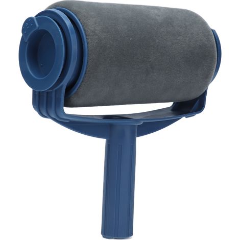 Rouleau à peinture multifonctionnel bleu, outil de peinture portatif pour murs, toits et sols. (1/5)