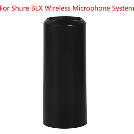 Zubehör für das drahtlose Mikrofon Shure BLX288 PG58 SM58 Beta58A: Batteriefachdeckel, Rückkappe und Etui. (1/5)