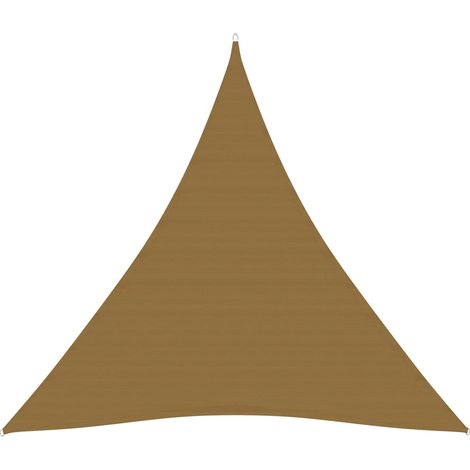 Vela in tessuto per ombrellone 160 g/m² 4,5 x 4,5 x 4,5 m HDPE tortora 020009320