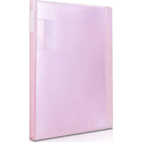 Classeur À Manches Transparentes - Pour Documents A4 - 20 Pochettes Plastiques - Organisation Bureau École (1/5)