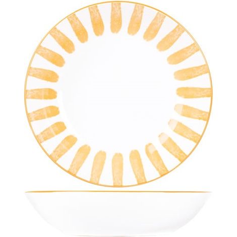 Cabana Assiette Creuse D20cm Orange - Cosy Et Trendy Billiet