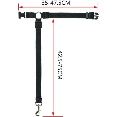 Ceinture de sécurité multifonctionnelle réglable pour chien (1/3)