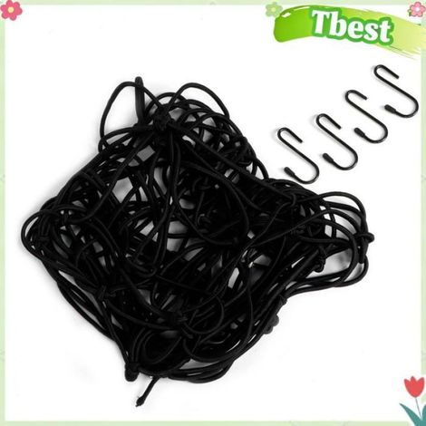 Filet de support pour plantes 120x120CM, filet d'escalade en treillis pour serre, tente de culture intérieure avec Support (1/4)