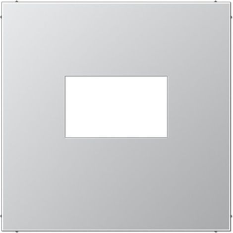 Jung 1 vía, serie LS, aluminio, montaje vertical y horizontal AL 1969 USB