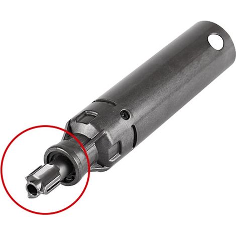 Motor de transmisión directa de 35 W con cabezal triangular para aspiradoras Dyson V6/V7. (1/4)