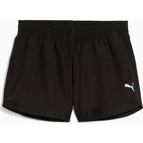 Pantalones cortos de entrenamiento Puma ESS para mujer, color negro, 68862501 r S (1/2)