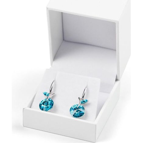 Boîte à bijoux blanche (boîte à boucles d'oreilles), (1/2)