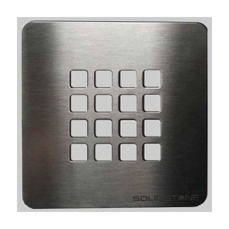 GRIGLIA INOX PER PIATTO DOCCIA ULTRAFLAT - Inox