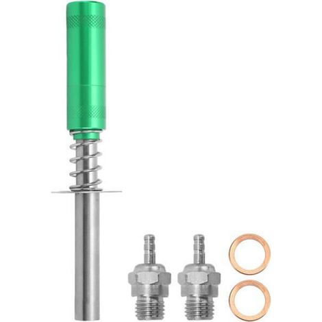 Allumeur de bougie de préchauffage Démarreur de moteur RC avec bougie de préchauffage N3 pour moteur au méthanol de voiture à (1/5)