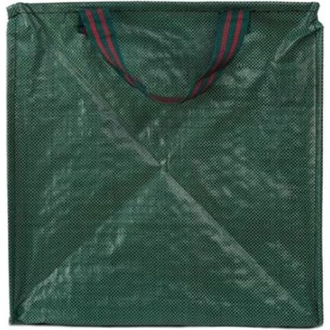royaluxe - Sacs de déchets de jardin, sac de jardin en pp avec poignée, 50X50X50cm propreté (1/4)