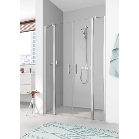 Kermi Porte battante Pega PTF 1830x 2000 GAK : 1790-1815 SIHG verre trempé transparent (1/5)