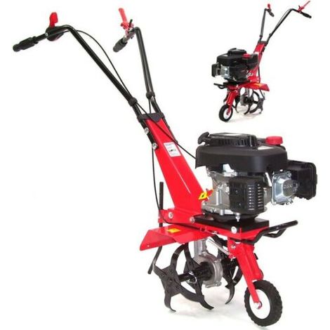 Benzin Gartenfräse Gartenhacke Motorhacke 360 Bodenfräse 55794