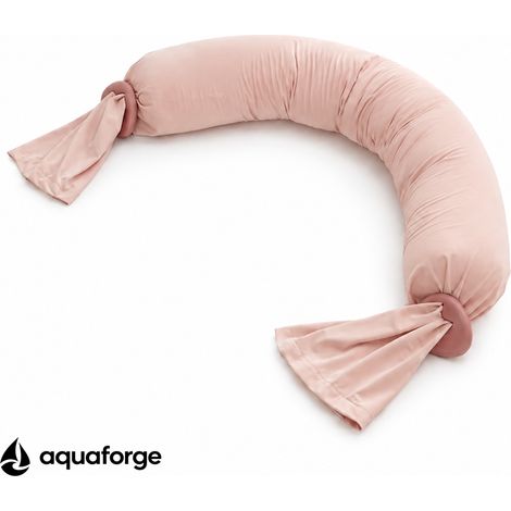 Almofada Cervical Ergonómica Algodão Respirável Capa Removível 12 x 70 cm (1/5)