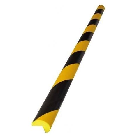 Esquinera 75 cm x 40 mm amarillo/negro METALWORKS PU4025NJ