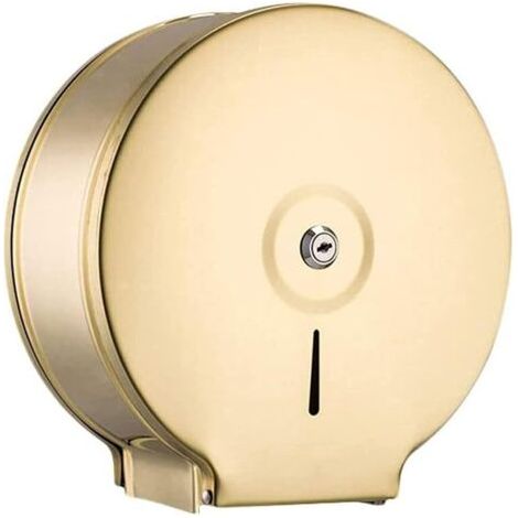 WC Suspendu Porte-Papier en Laiton Rouleau de Papier Toilette Porte, Bronze brossé (1/5)