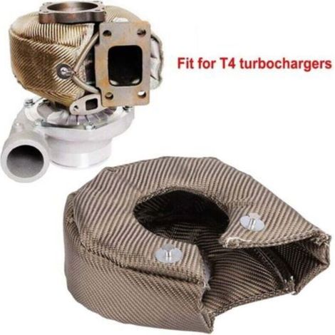 Couverture Turbo Couverture de protection thermique Barrière Couverture de chargeur Turbo pour turbocompresseurs T4 A (1/5)