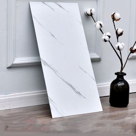 Papier peint autocollant étanche pour salle de bain et cuisine – Motif marbre – Installation facile – 60 x 30 cm – Résistant à l'usure - 81014-1 (1/5)