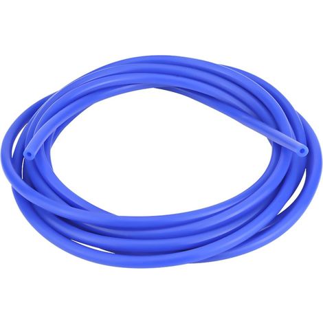 Durite Silicone 4mm, Tuyau Depression En Silicone Durite Depression 5 Mètres Haute Température Universel Pour Tous Les Raccords De Vide Turbo De Jauge De Pompe à Air Ou Sortie D'entrée(bleu) (1/5)