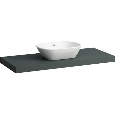 LAUFEN LANI Plan de toilette, une découpe au centre, (1/4)