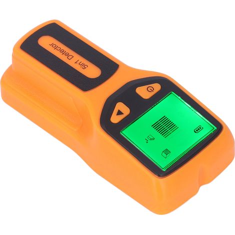 Détecteur de montants métalliques 5 en 1 : capteur intelligent sensible, écran LCD HD, alarme sonore, pour le centre et le bord du bois et du métal. (1/5)