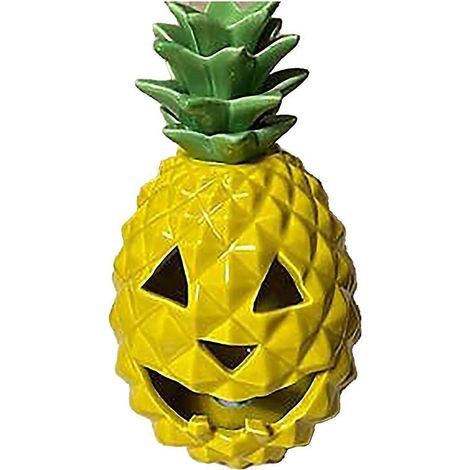 Décoration lumineuse ananas pour Halloween - Lanterne ananas jaune (1/5)