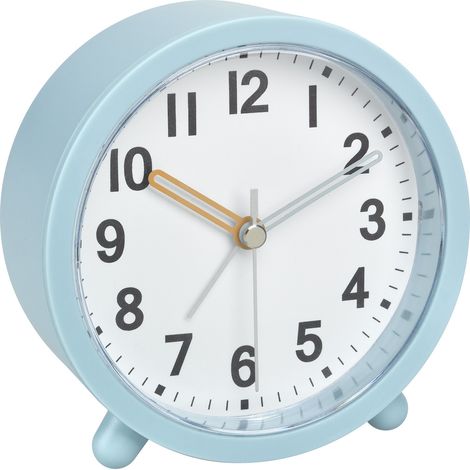 TFA Dostmann 60.1043.20 Quarz Wecker Türkis, Blau Alarmzeiten 1  Leisegang-Uhrwerk