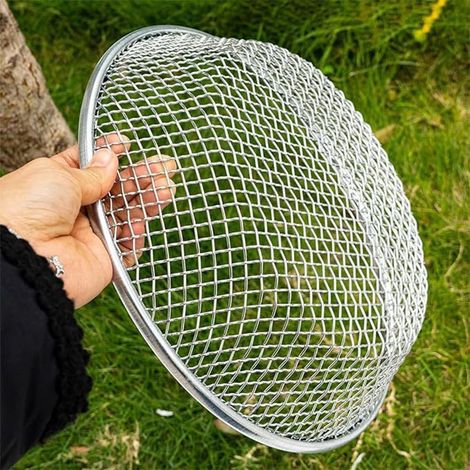 Tamis de sol de jardin en maille robuste, tamis à compost en fer galvanisé (1/5)