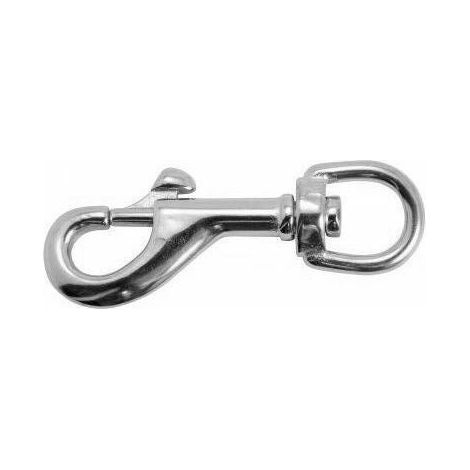 Mousqueton targette émerillon inox A4