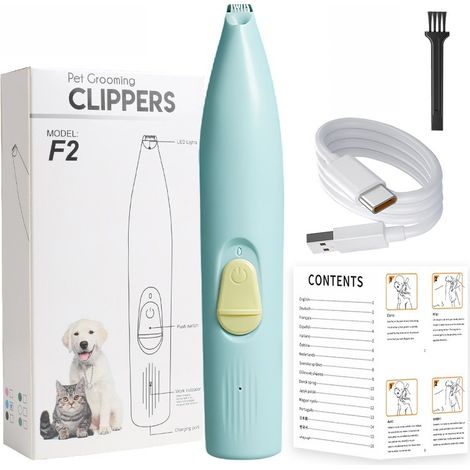 Tondeuse Électrique Douce pour Animaux : Coupe Facile et Silencieuse (1/4)