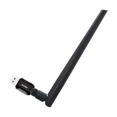 Adaptador USB Wifi approx APPUSB600DA Negro (1/3)